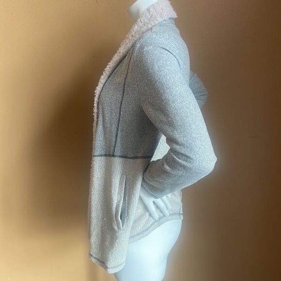 🌻 Jack French Terry Wrap Cardigan Size M - Picture 3 of 9